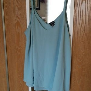 Torrid Chiffon Layered Tank